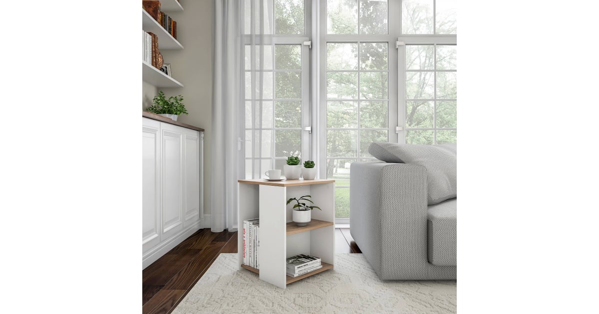 End Table With Open Shelves Best Target Furniture Under 50
