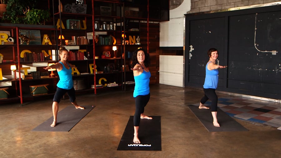 Get Happy and Toned With This Yoga Series From Jennifer Aniston's Trainer