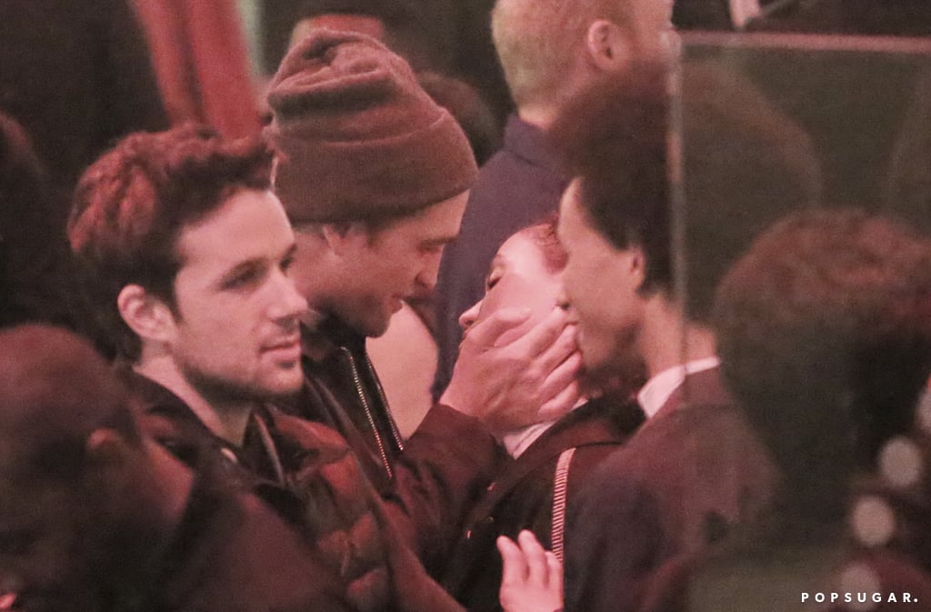 Robert Pattinson and FKA Twigs Kissing in LA