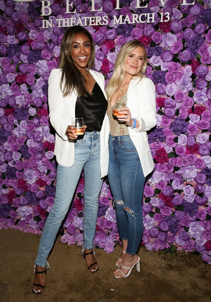 Tayshia Adams and Lauren Luyendyk at I Still Believe Screening