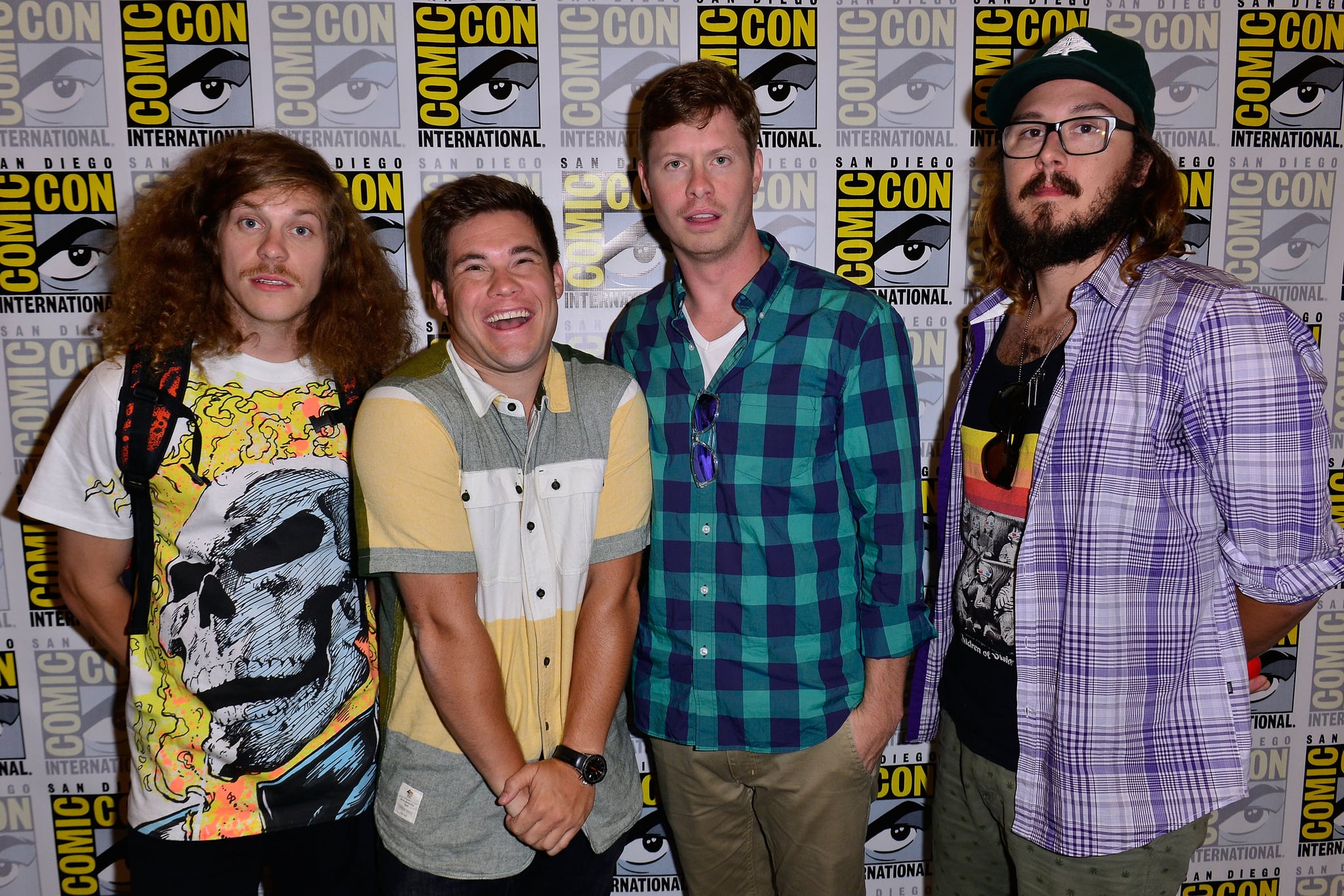 The Cast Of Comedy Central S Workaholics Showed Up For A Press Line The Cutest Cast Moments From Comic Cons Past Popsugar Celebrity Photo 9 Whether they're at their house in rancho. the cutest cast moments from comic cons