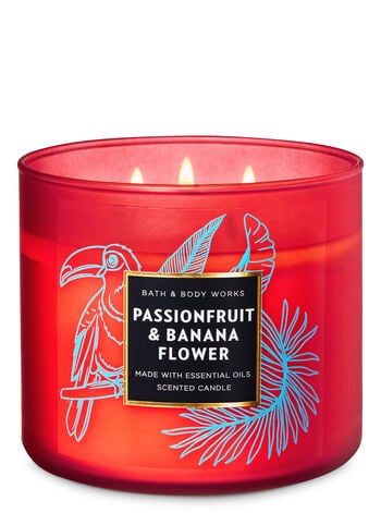 Passionfruit & Banana Flower 3-Wick Candle