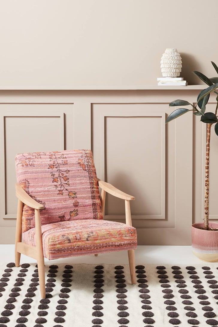 Get the Look Alaris RugPrinted Armchair Anthropologie Spring Home
