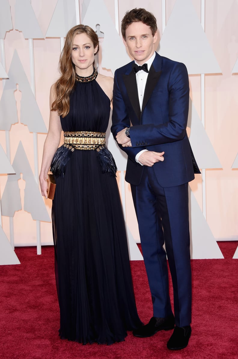 Hannah Bagshawe and Eddie Redmayne