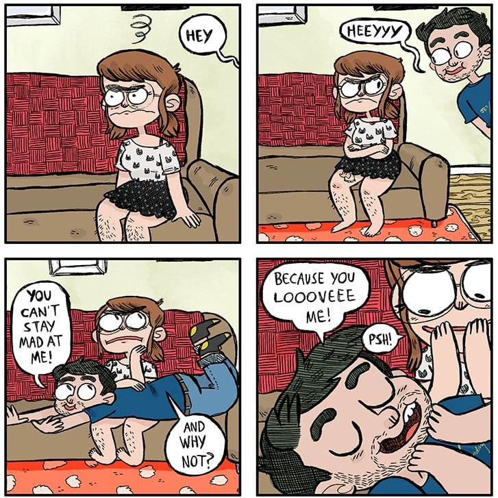 relationship comic strips