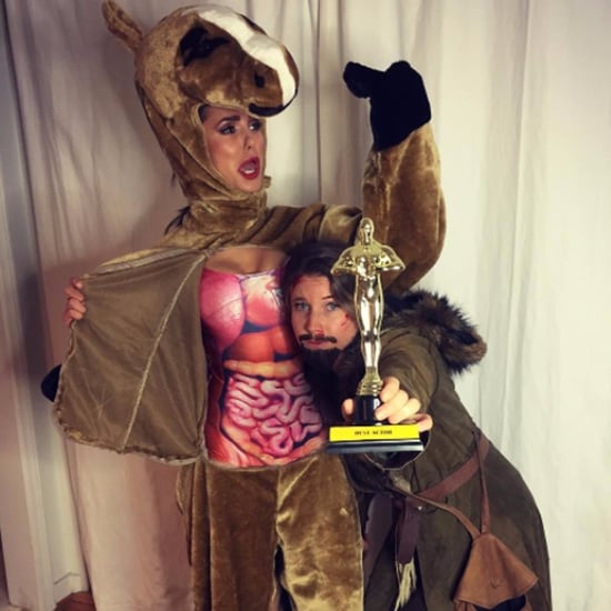 Nina Dobrev as Leonardo DiCaprio Halloween Costume 2016