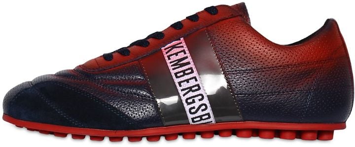 Bikkembergs Gradient Leather Soccer Style Sneakers ($332)