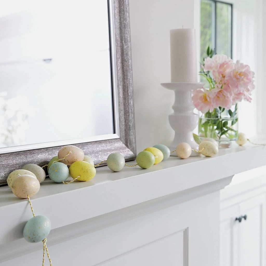 Easter Egg Garland Target Easter Decor 2019 POPSUGAR Family Photo 6