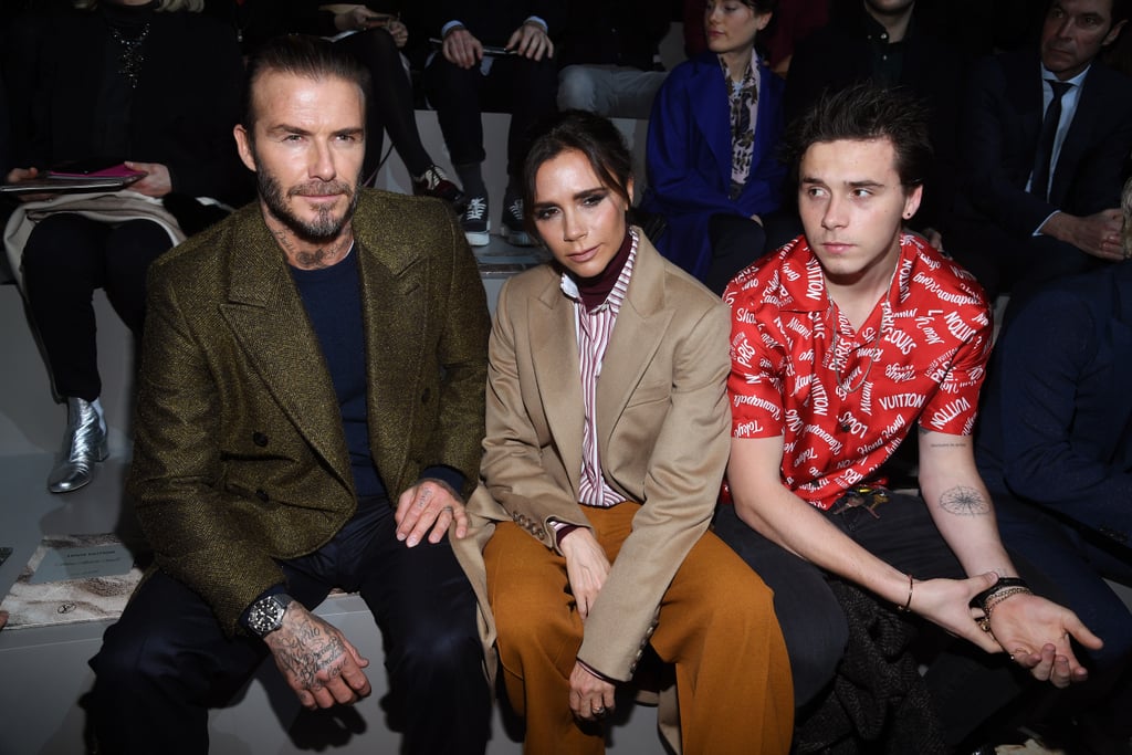 The Beckham Family at Paris Fashion Week 2018