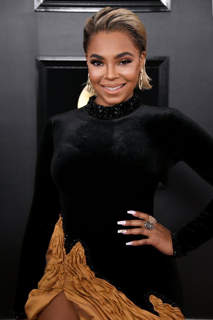 Ashanti at Grammy Awards Celebrity Nails From Award Shows 2019