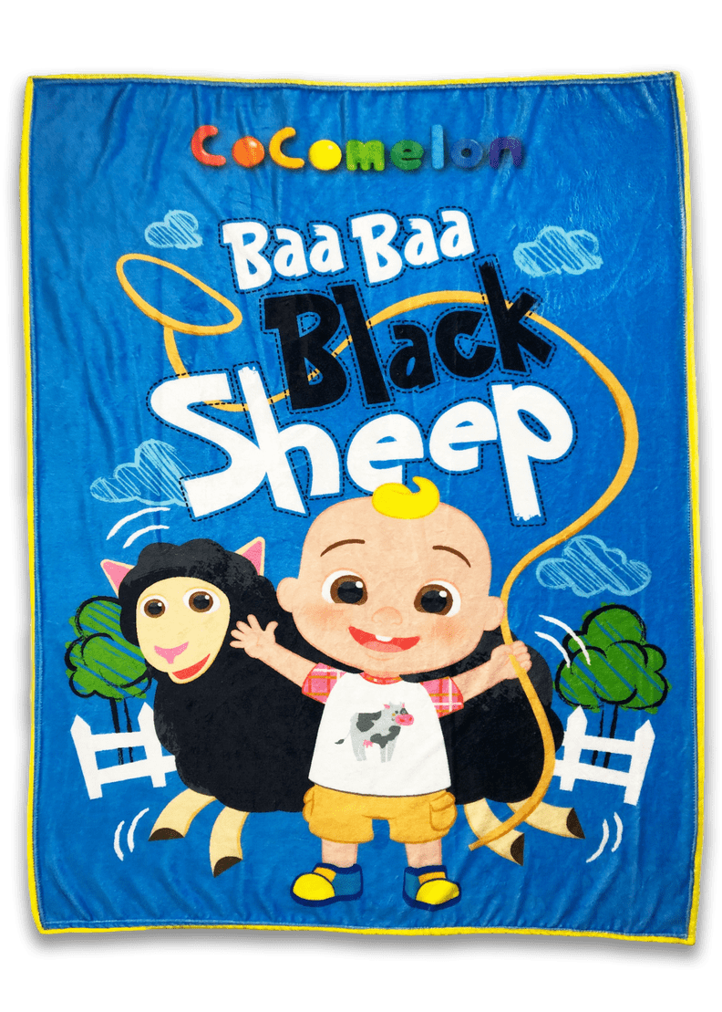CoComelon Baa Baa Black Sheep Blanket