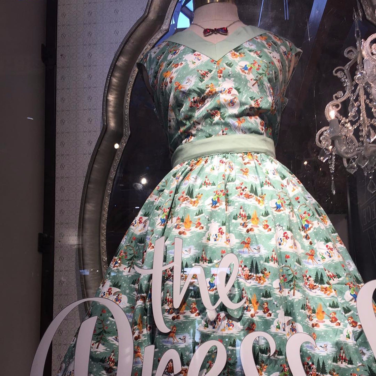 disney dress shop christmas dress 2018 New Christmas dress hits the Disney Dress Shop. White section can detach  and the bodice is black sequence. Pair it with a matching purse!  @DisneylandToday #disneydressshop
