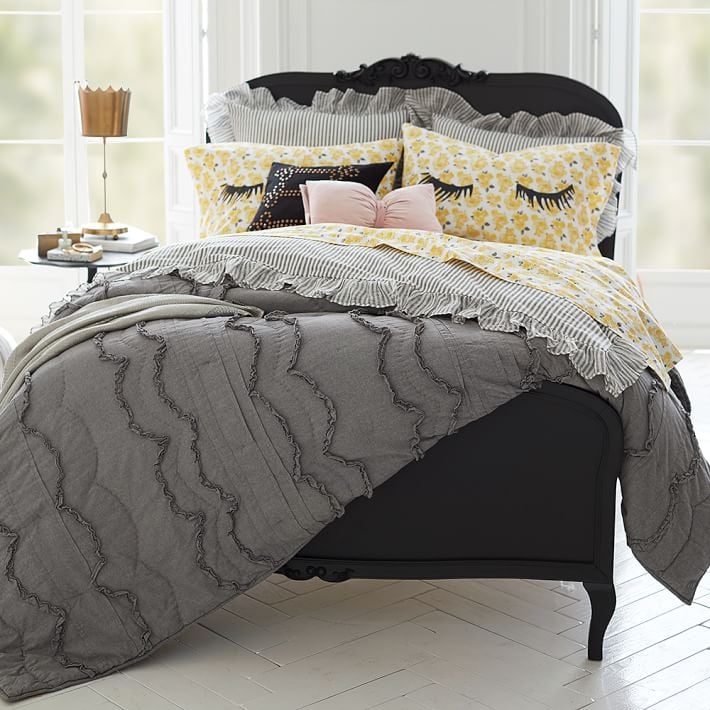 The Emily & Meritt Scallop Ruffle Quilt + Sham