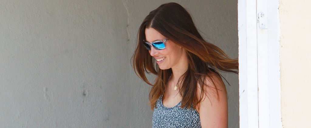 Jessica Biel Leaving the Gym After Giving Birth
