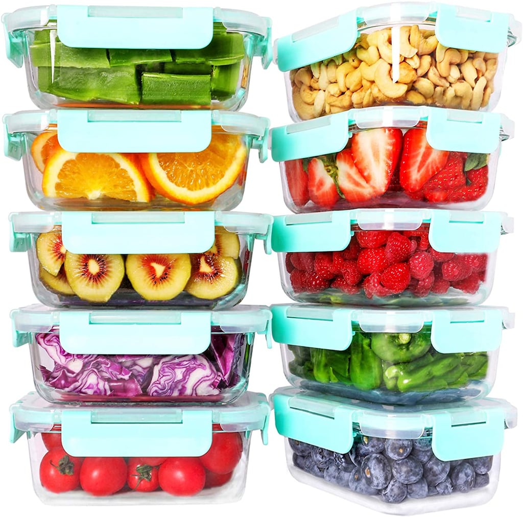 Bayco 10 Pack Glass Meal Prep Containers