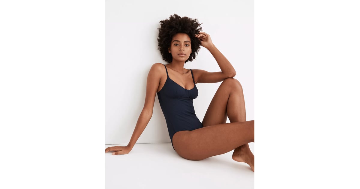 Structured One Piece Swimsuit