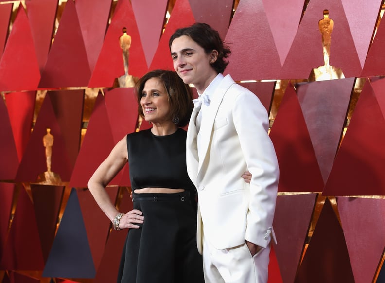 Timothée and His Mom