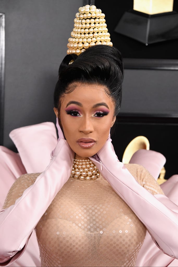 Cardi B Grammys Nails 2019