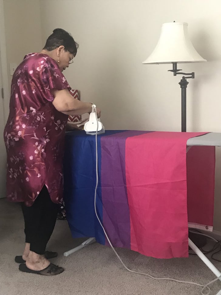 Grandma Irons Pride Flag Photos 2018
