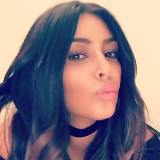 Kim Kardashian's Ombre Hair 2016