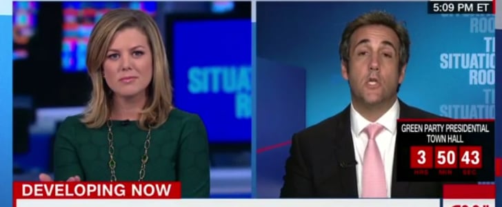 Trump Adviser Michael Cohen Asks, "Says Who?" on CNN