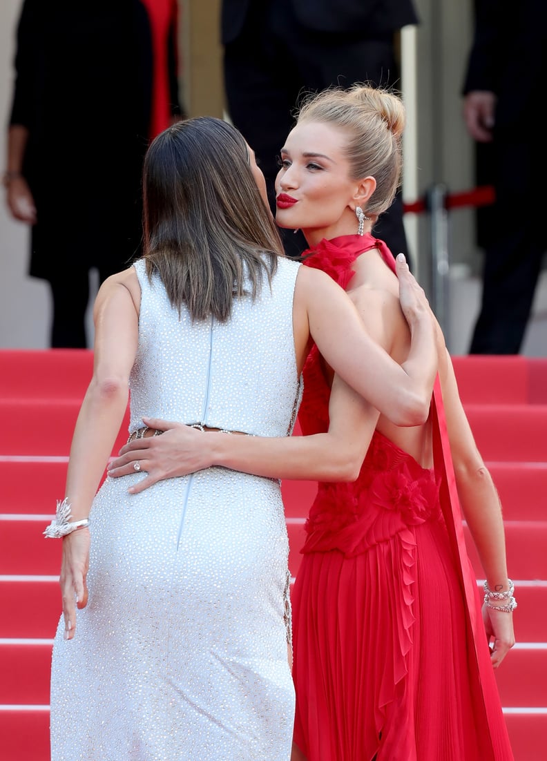 Alessandra Ambrosio and Rosie Huntington-Whiteley