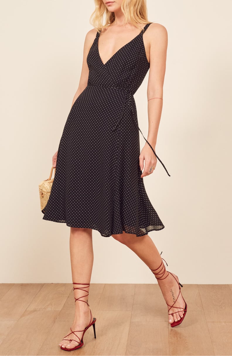 Reformation Mallory Wrap Dress