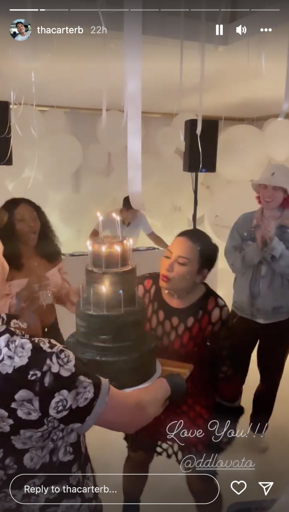 Demi Lovato's 30th Birthday Cake Photos
