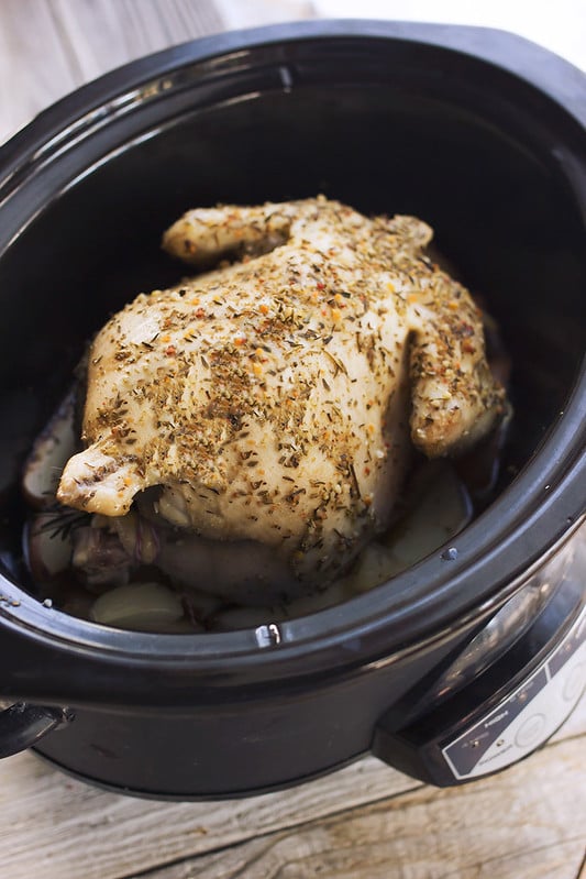 SlowCooker "Roast" Chicken Easy Fall SlowCooker Recipes POPSUGAR