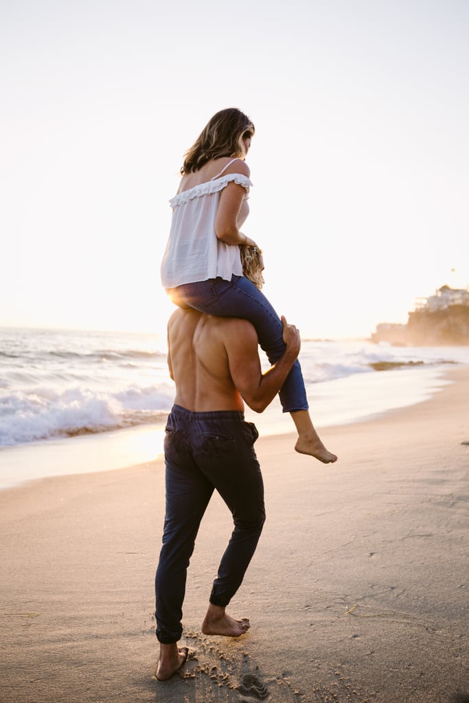 California Beach Engagement Shoot