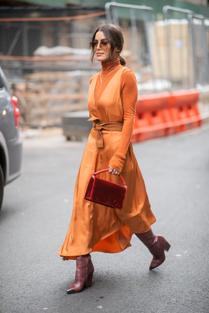 The Fall Dress Trend: Bright Colours