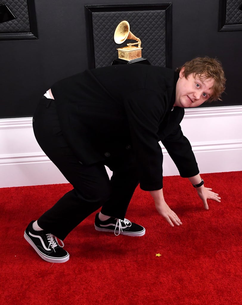 Lewis Capaldi Owned the Red Carpet at the 2020 Grammys