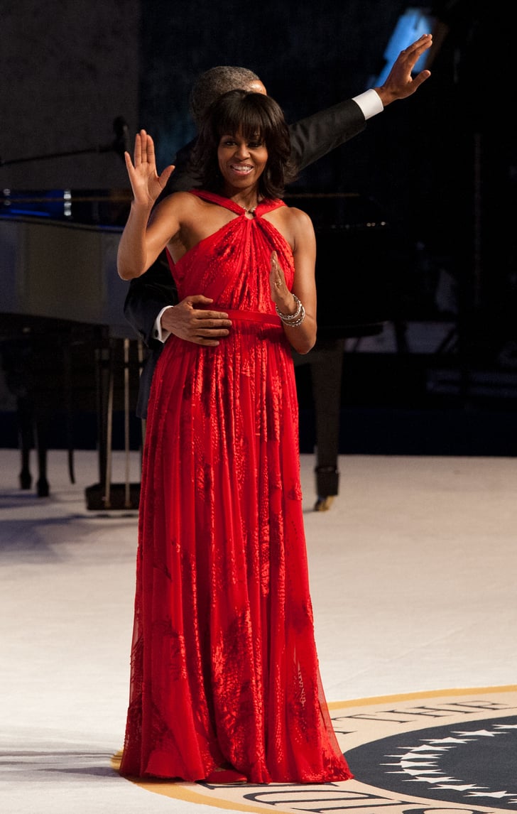 Michelle Obama And Barack Obama At 2013 Inaugural Ball