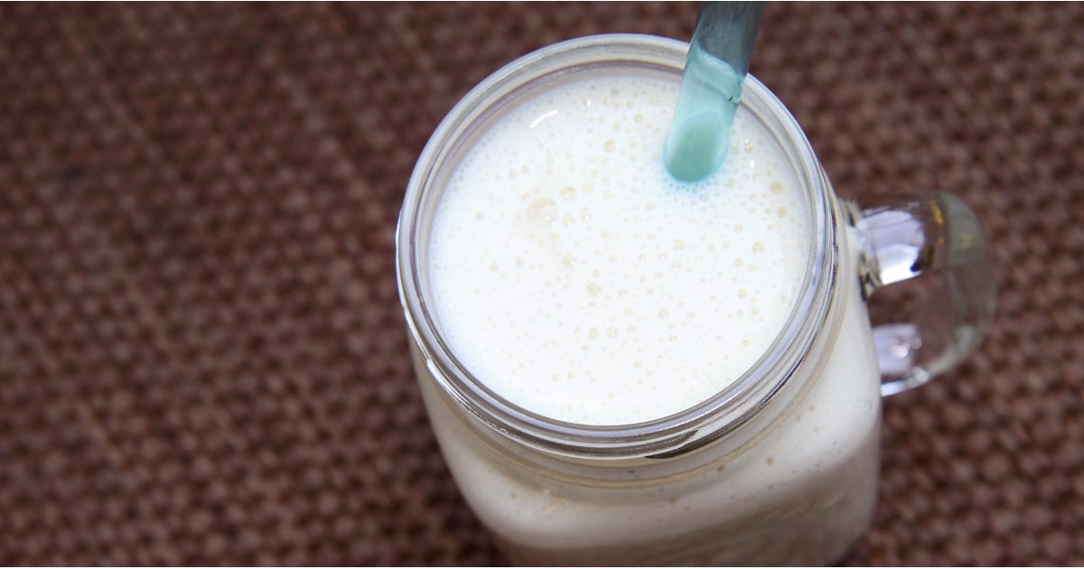 Vegan High Protein Smoothie Made With Tofu And Soy Milk Popsugar Fitness