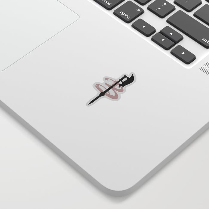 Buffy Scythe Sticker ($2, originally $3)