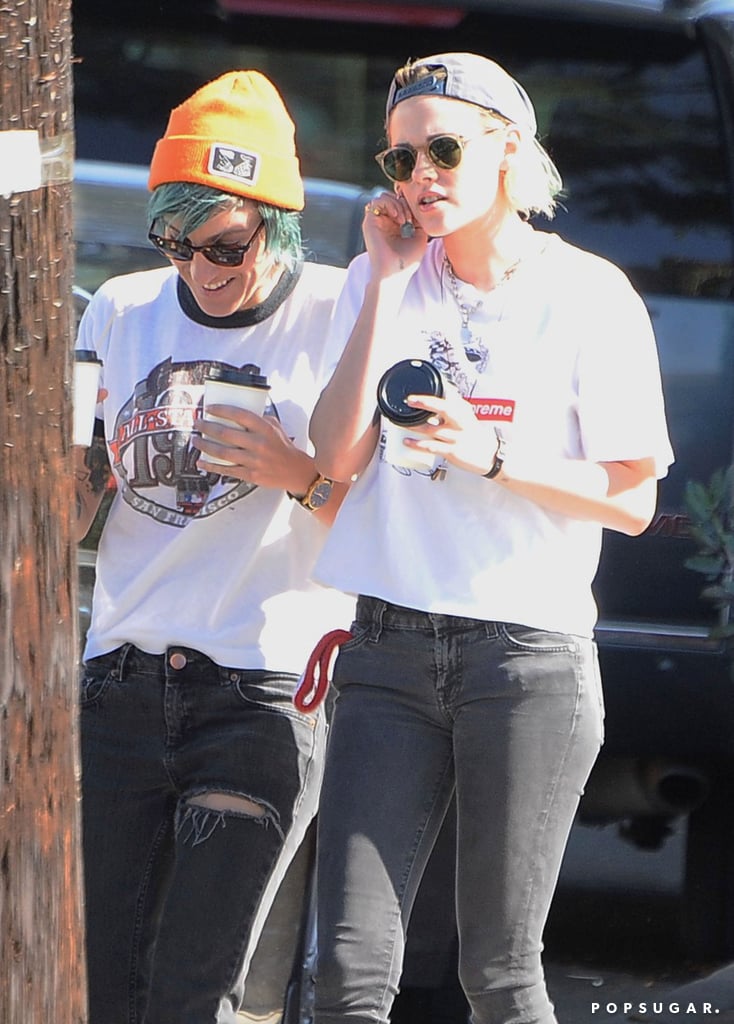 Kristen Stewart and Alicia Cargile Kissing in LA July 2016