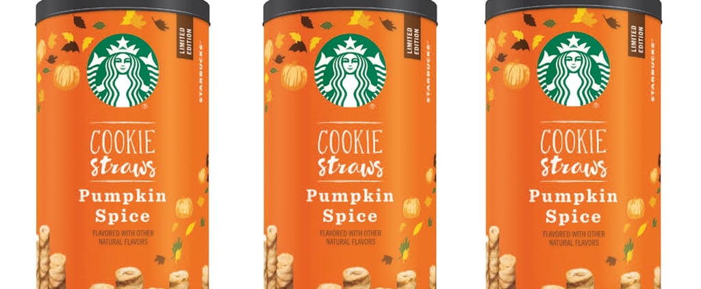 Starbucks Pumpkin Spice Cookie Straws
