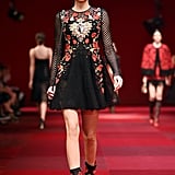 And How About These Dolce & Gabbana Booties, Complete With Floral Appliqué?