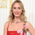 Emily Blunt's Sheer Slit Dress Creates the Ultimate Optical Illusion at the SAG Awards