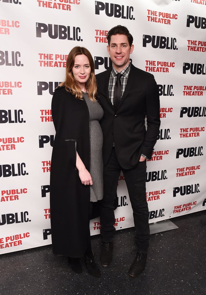 Emily Blunt and John Krasinski on the Red Carpet March 2016