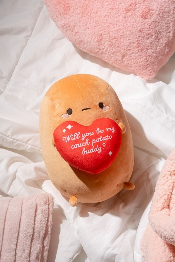 Smoko Tayto Potato Valentine Mochi Plush