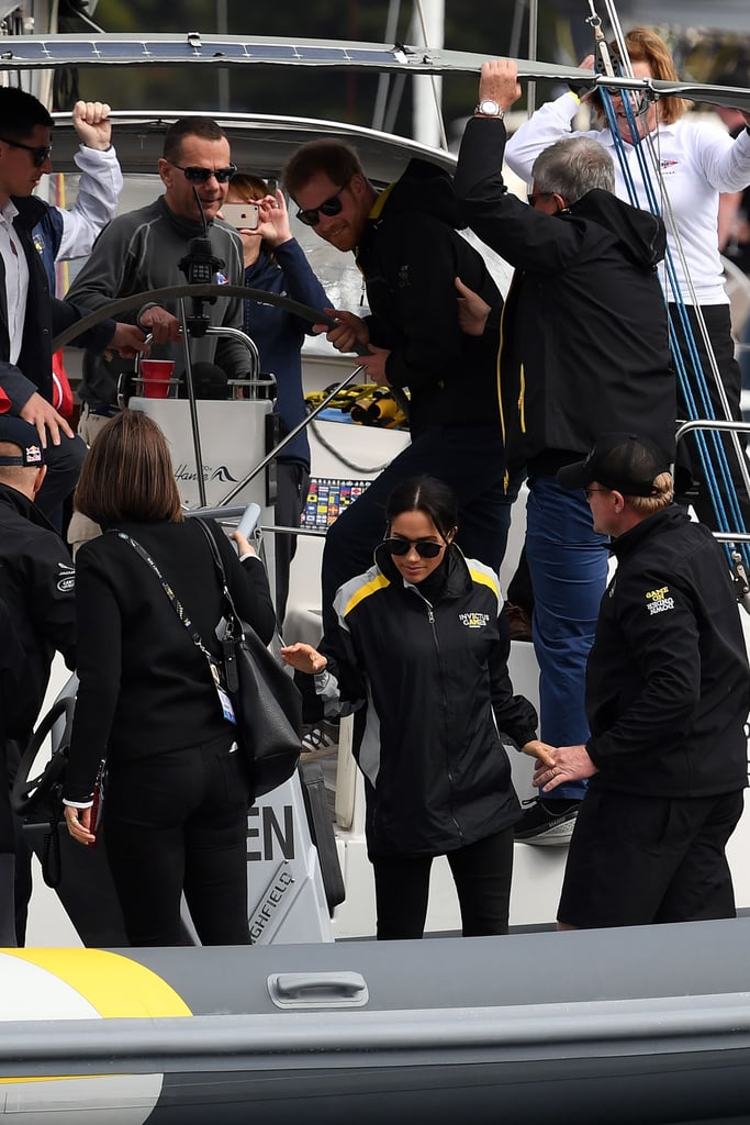 American Sailor Hugs Prince Harry at the Invictus Games 2018