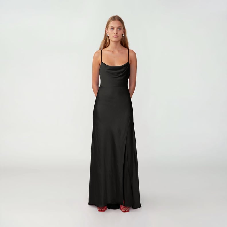 Our Pick: Fame and Partners Strappy Draped Gown