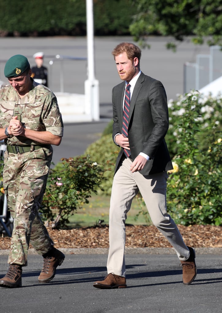 Prince Harry Visits the Royal Marines September 2018