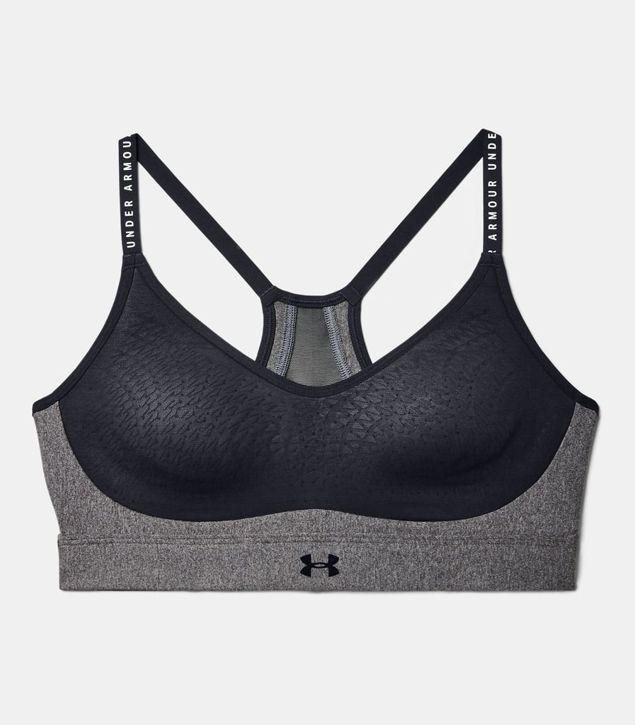 UA Infinity Low Heather Sports Bra
