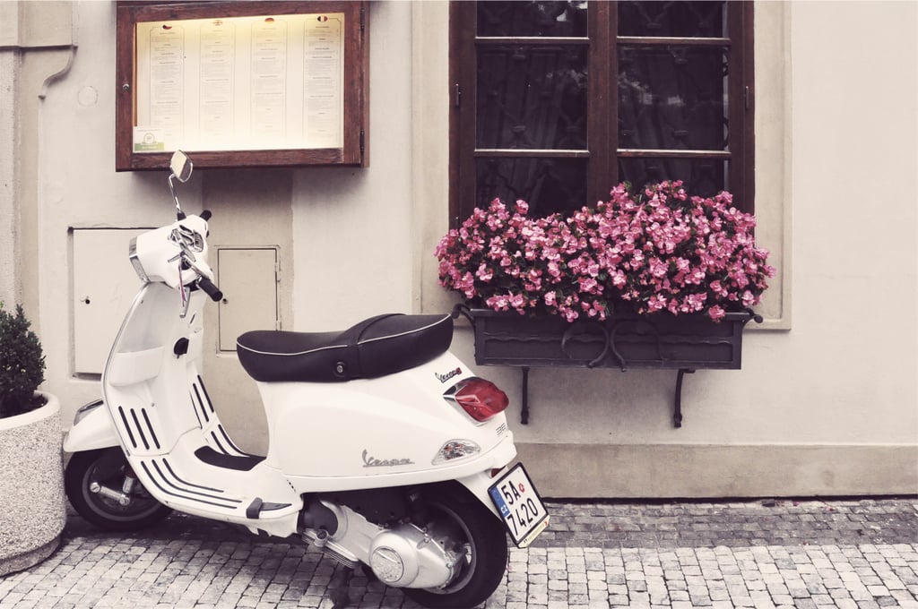 Ride a Vespa