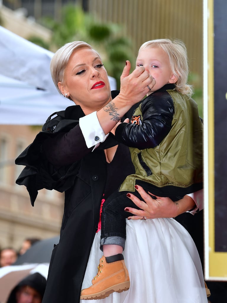 Pink at Hollywood Walk of Fame Ceremony 2019