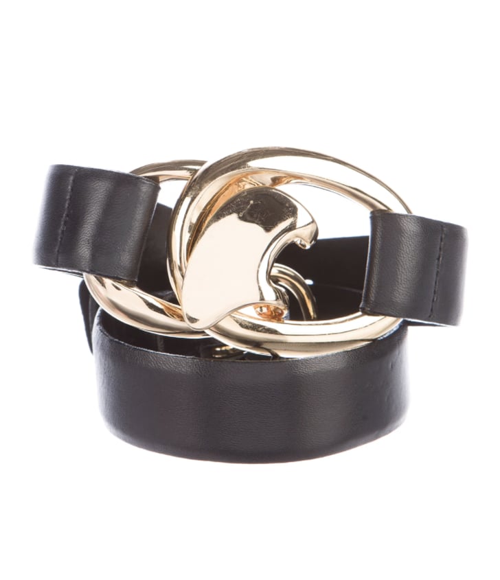 Halston Leather Waist Belt | Affordable Belts Like the Gucci Double G ...