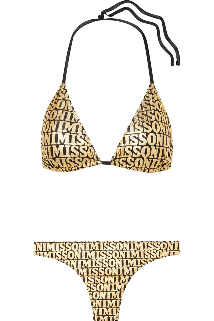 Bella Thorne Logo Print Designer Bikinis Photos | POPSUGAR Fashion UK