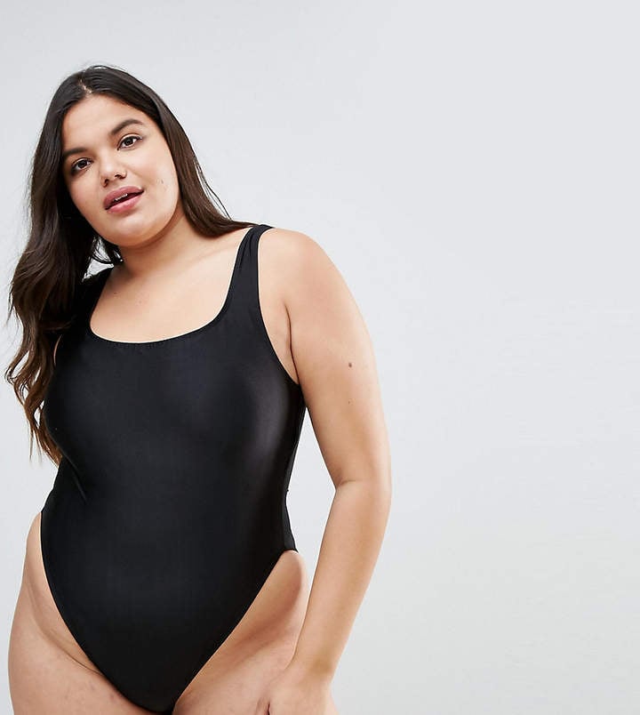 Monif C Black Swimsuit